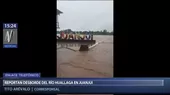 San Martín: reportan desborde del río Huallaga en la zona de Juanjuí - Noticias de juanjui