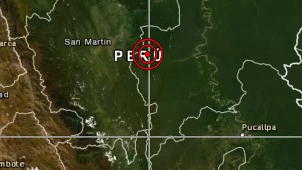 San Martín: sismo de magnitud 5.4 se registró al sureste de Picota - Canal N