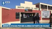 San Miguel: Escolares agreden a su compañera y graban la agresión - Noticias de bullying