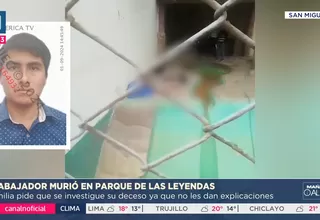 San Miguel: Murió trabajador en el Parque de Las Leyendas