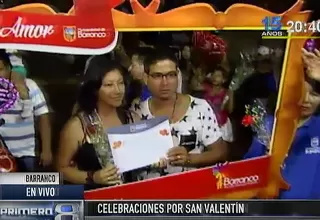 San Valentín: Municipalidad de Barranco entrega 'certificado del amor'