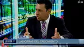 Sánchez: La economía creció en el mes de noviembre 3.96%  - Noticias de jack-brian-pintado-sanchez