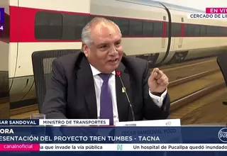 Sandoval: Continuidad en el MTC depende de Boluarte y Arana