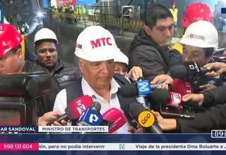 Sandoval: Denuncié a empresas chinas ante fiscalía y contraloría