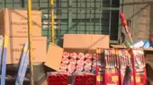Santa Anita: Incautaron cinco toneladas de pirotécnicos en una vivienda - Noticias de pirotecnicos