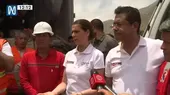 Santa Rosa de Quives: Ministros informaron que ayuda humanitaria llega en helicóptero a Arahuay - Noticias de ministra