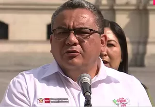 Santiváñez calificó como 'desleal' a Otárola