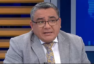 Santiváñez: Si fiscal no quiere perseguir detención es por flojo