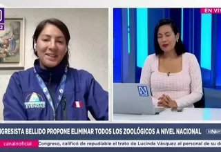 Sara Cuestas rechaza plan que eliminaría zoológicos en diez años