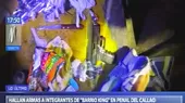 Sarita Colonia: integrantes de ‘Barrio King’ camuflaron armas en penal - Noticias de gerson