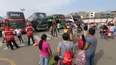 Se normaliza salida de buses en Yerbateros - Noticias de carretera-central