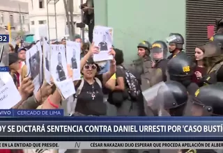 Se registran enfrentamientos entre simpatizantes y detractores de Daniel Urresti