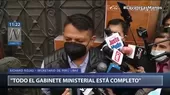Secretario de Perú Libre: Hoy se conocerá el primer gabinete ministerial de Pedro Castillo - Noticias de richard-cisneros