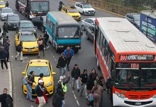 Sector de transportistas de Lima anuncia un paro para el 25 de agosto ante ola criminal