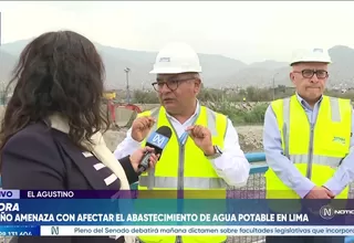 1. Sedapal afirma que está preparado para afrontar huaicos y garantizar el abastecimiento de agua