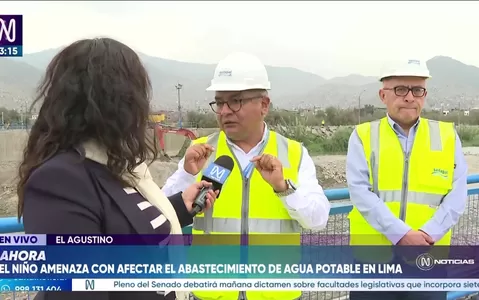 Sedapal asegura que abastecimiento de agua en Lima está garantizado ante posibles efectos de El Niño