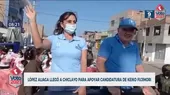 Segunda vuelta: López Aliaga viajó a Chiclayo para apoyar candidatura de Keiko Fujimori  - Noticias de chiclayo