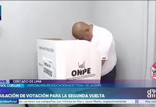 Segunda vuelta: ONPE explica cómo votar correctamente y evitar la nulidad del voto