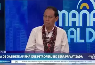 Segundo Montalvo adelanta que no dará voto de confianza a gabinete