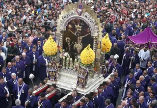 Segundo recorrido del Señor de los Milagros este 18 de octubre