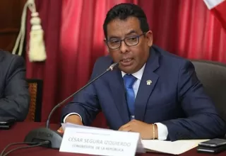 Segura: Salaverry debe asesorarse mejor antes de pedir priorizar denuncias contra Becerril