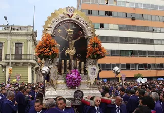 Semana Santa: conoce el recorrido de la procesión del Señor de los Milagros