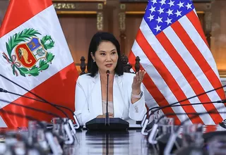 Senado aprobó el pedido de viaje de Keiko Fujimori a los EE. UU.
