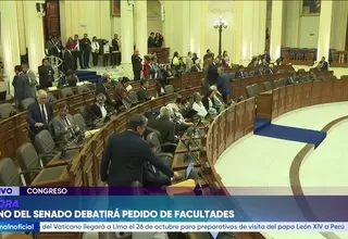 Senado inicia debate del predictamen que propone otorgar facultades legislativas al Ejecutivo en 27 materias