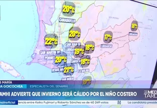 Senamhi advierte que invierno será cálido por el Niño Costero