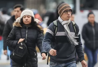 Senamhi alerta clima frío y húmedo en Lima por anticiclón