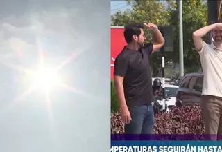 Senamhi: altas temperaturas seguirán hasta el jueves 23 de julio