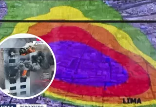 Senamhi: contaminación del aire aumenta tras incendio