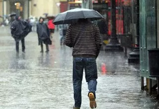 Lluvias se registrarán en 10 regiones hasta el sábado 23 de marzo, reporta Senamhi