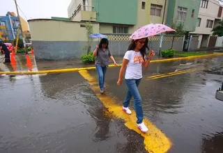 Senamhi: Regiones del norte y el sur registrarán lluvias de moderada intensidad