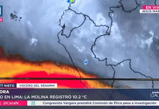 Senamhi registró 10.2 °C: La madrugada más fría del invierno