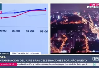 Senamhi reporta picos de contaminación en Lima Este y Lima Norte