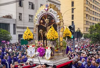 Señor de los Milagros: Comenzó tercer recorrido del Cristo Moreno