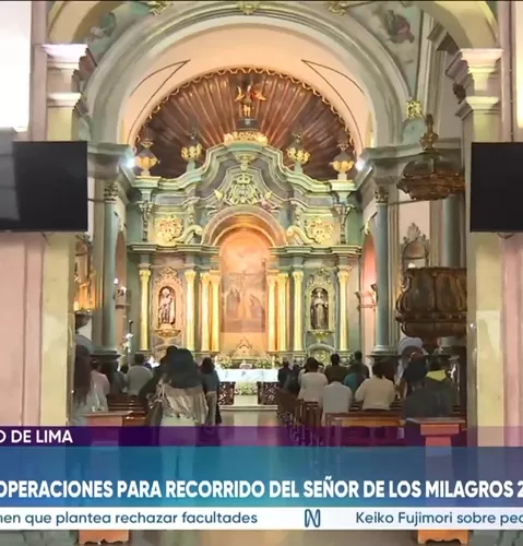 Señor de los Milagros: Despliegan 1.000 agentes y preparan desvíos para primera procesión