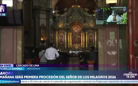 Señor de los Milagros: Imagen saldrá en primera procesión este sábado al mediodía
