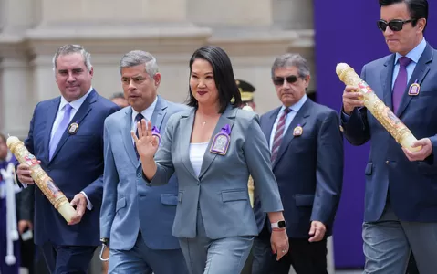 Señor de los Milagros ingresó a Palacio de Gobierno tras 40 años