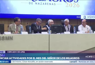 Señor de los Milagros: No habrá “levantada mundial” durante octubre