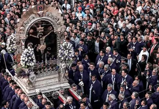 Señor de los Milagros realiza quinto recorrido procesional hoy