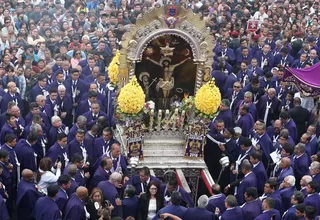 Señor de los Milagros realizará recorridos este 18 y 19 de octubre por el Centro de Lima