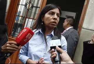 'Señora K': Loza acusa a fiscal Pérez de filtrar declaración de Camayo "maliciosamente"