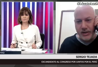 Sergio Tejada: Keiko Fujimori no puede representar una opción democrática, menos una de cambio