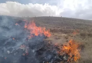 Sernanp: Monitoreo de incendios forestales en el Perú