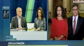 Sheput y Chacón en contra de pedido de convocar elecciones generales  - Noticias de cecilia-chacon