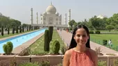 Sigrid Bazán sobre su viaje a la India: “Tengo 31 años y quería mi foto en el Taj Mahal” - Noticias de india