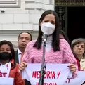 Sigrid Bazán: Vamos a alzar la voz contra el informe Cavero, que jamás citó a los familiares de Inti y Bryan 