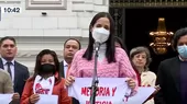 Sigrid Bazán: Vamos a alzar la voz contra el informe Cavero, que jamás citó a los familiares de Inti y Bryan  - Noticias de inti-sotelo-camargo